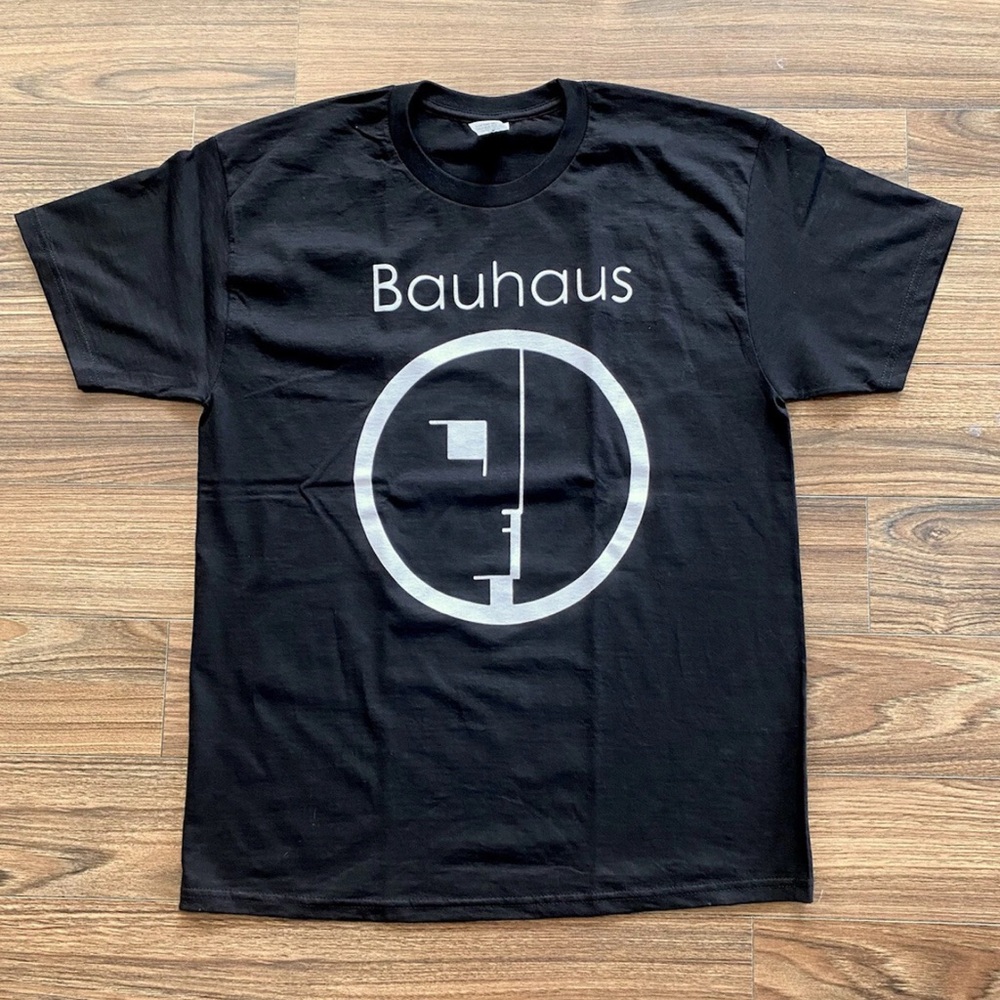 NEW Bauhaus Post Punk Gothic Rock Music Band Tee Shirt Large NWOT